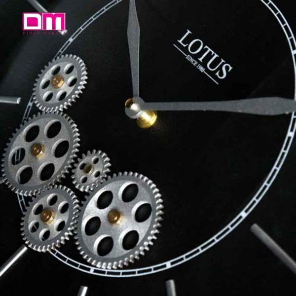 ساعت دیواری چرخ دنده دار لوتوس مدل GC-300301-TOPSFIELD